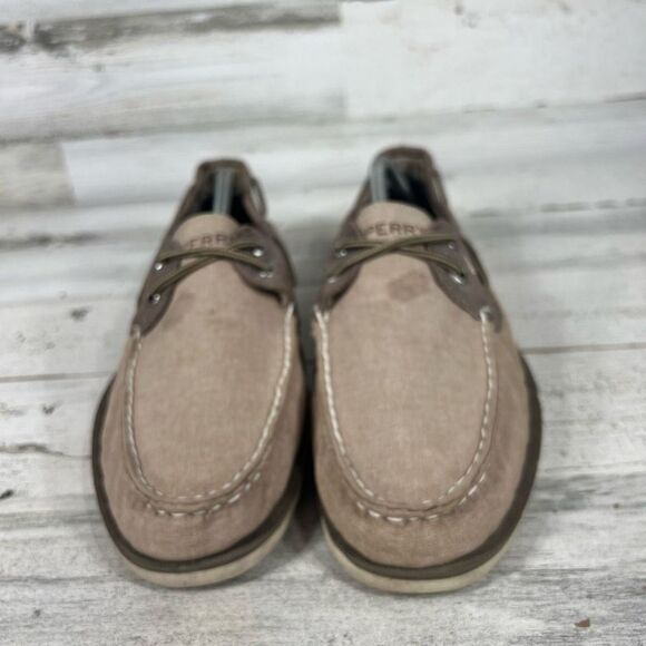 Sperry Top-Sider Mens 2 Eye Boat Leather Flat Shoe Brown Size 11 - Picture 4 of 8